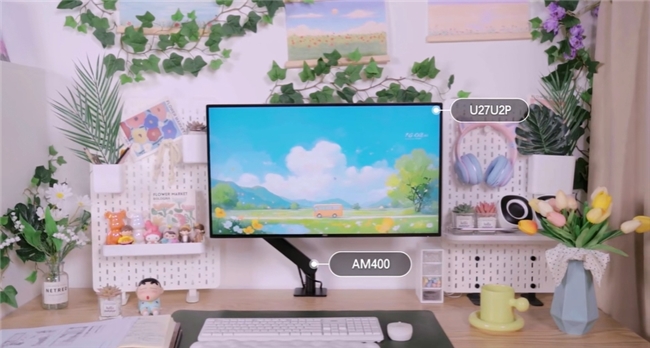 南宫28春意盎然AOC创作设想旗舰U27U2P带你开启「春日桌面革新方案」(图1)