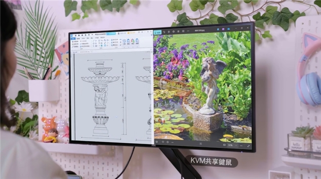 南宫28春意盎然AOC创作设想旗舰U27U2P带你开启「春日桌面革新方案」(图7)